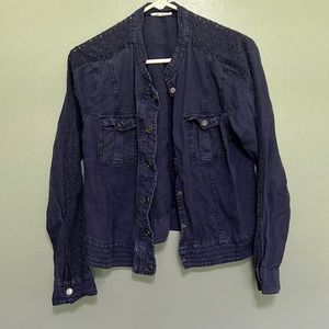 Maurices blue denim jacket